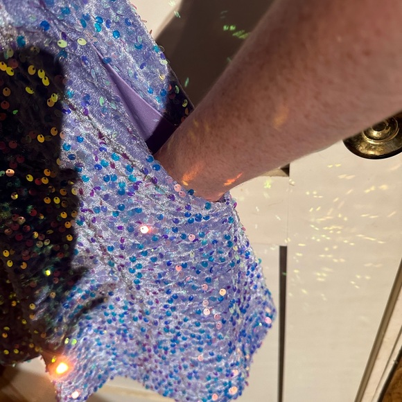 Homecoming Dress - mini sparkly sequin - Picture 4 of 4
